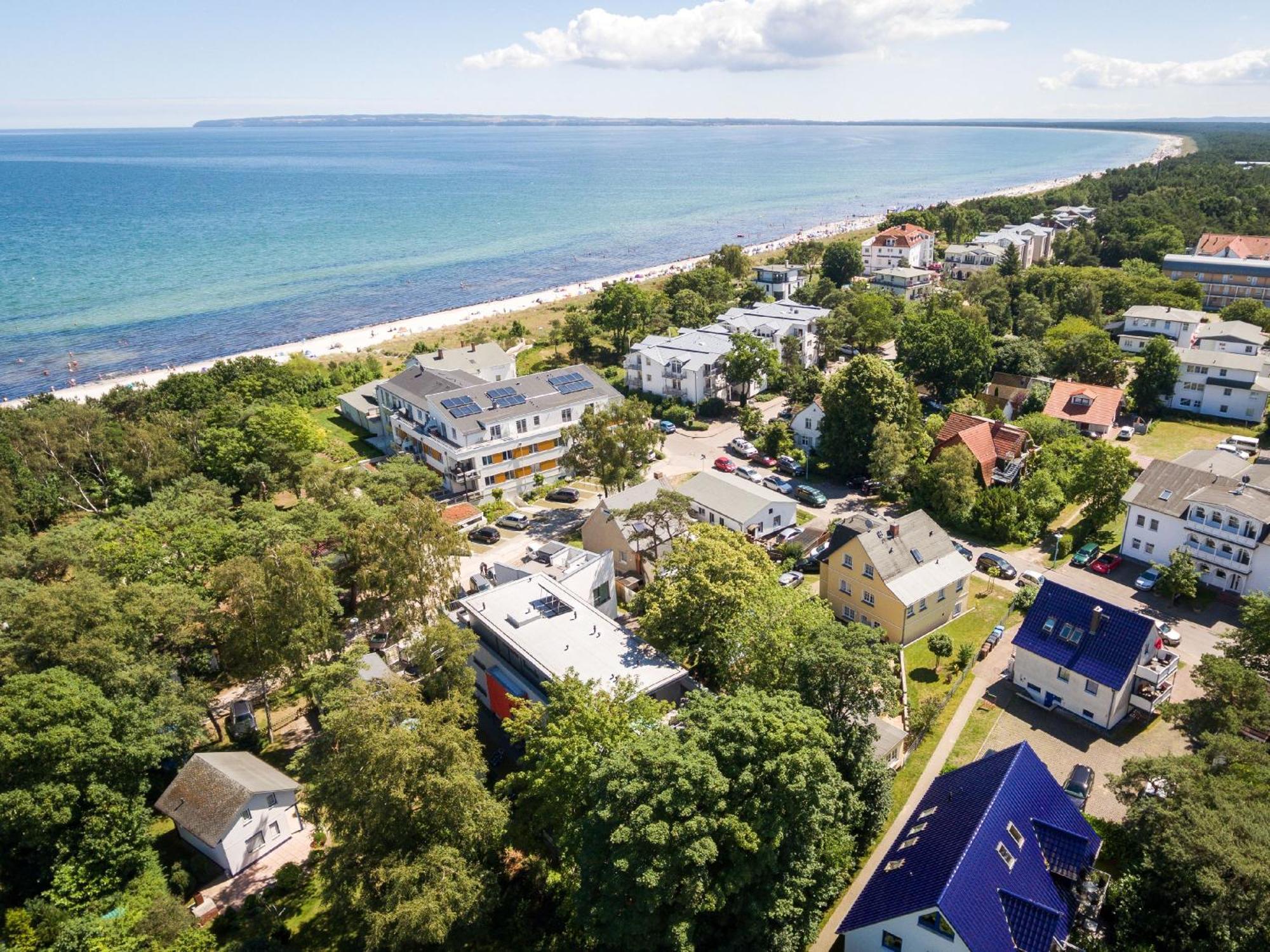 Residenz Mare Baltikum Fewo 3 - Strandnah, Terrasse, Sauna 朱列斯拉赫 外观 照片